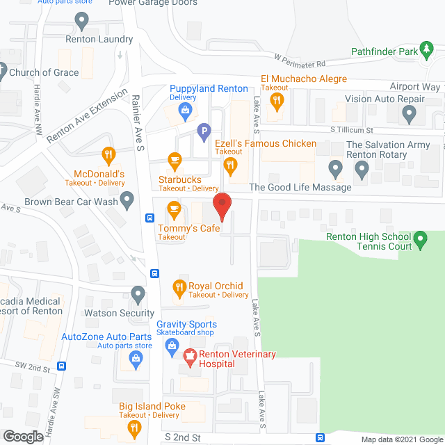 Hyatt Home Care Agency 7/24 in google map