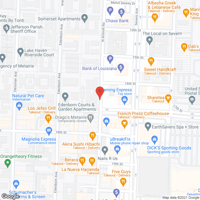 Comfort Keepers of Metairie, LA in google map