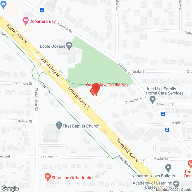 Bayshore Home Health Nanaimo in google map