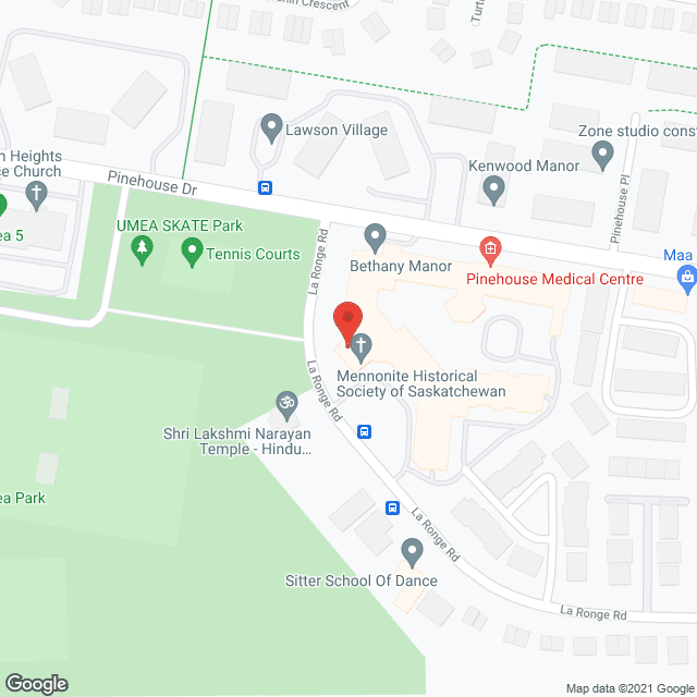 Bethany Manor (100%) in google map