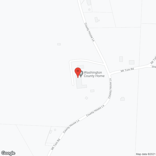Washington County Home in google map