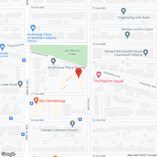 Strathcona Place in google map