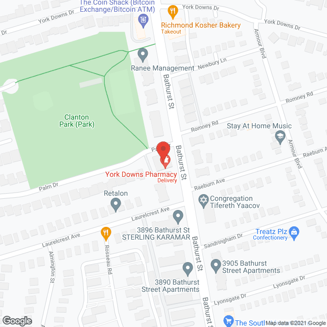 Qualicare North York in google map