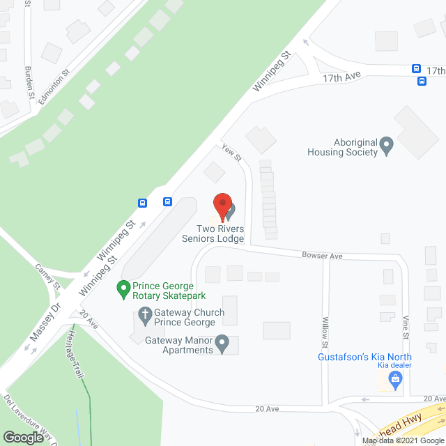 Two Rivers Seniors Lodge in google map