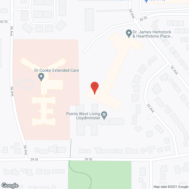 Dr. Hemstock Retirement Residence and Hearthstone Place in google map