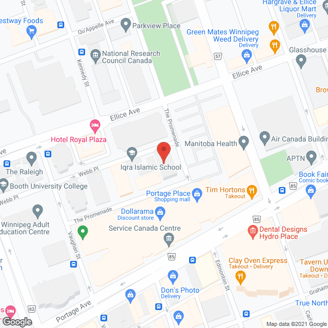 Place Promenade I in google map