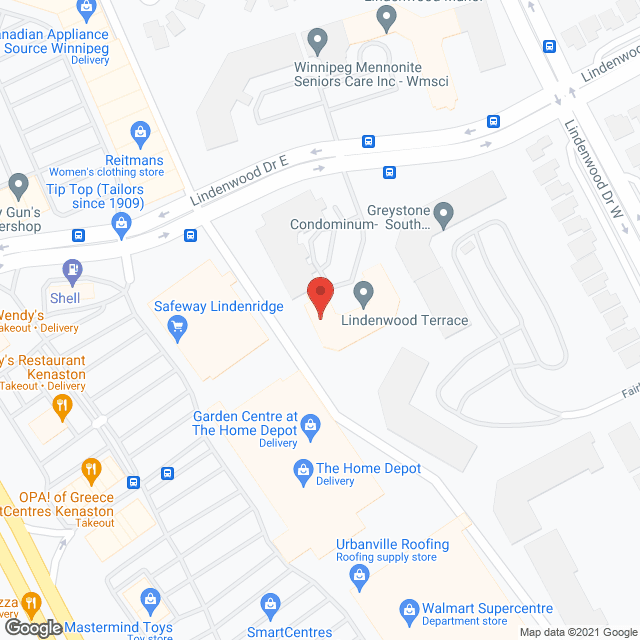 Lindenwood Terrace in google map