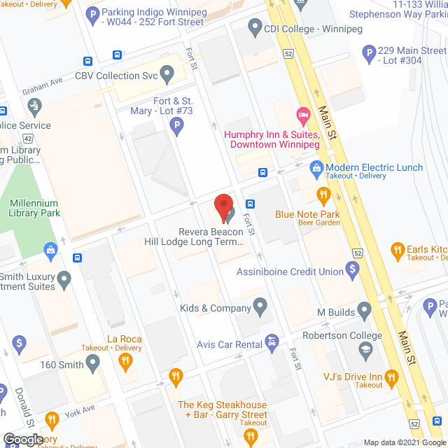 Central Park Lodge - Beacon Hill Lodge (public) in google map