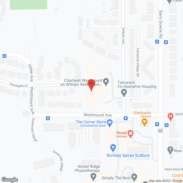 Chartwell Westmount on William Retirement Residence in google map
