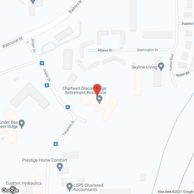Chartwell Glacier Ridge Retirement Residence in google map