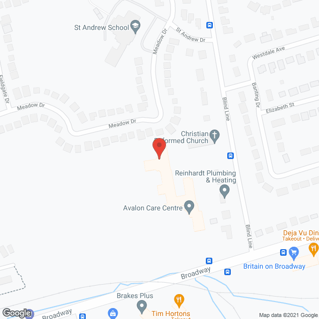 Avalon Retirement Lodge in google map