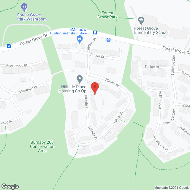 Hillside Place Co-Op in google map