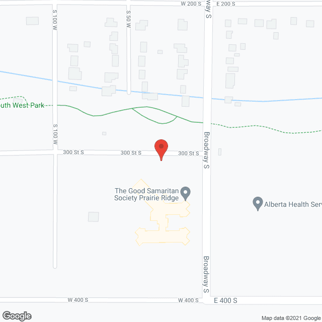 Prairie Ridge (public) in google map