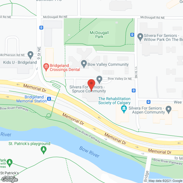 Spruce Community in google map
