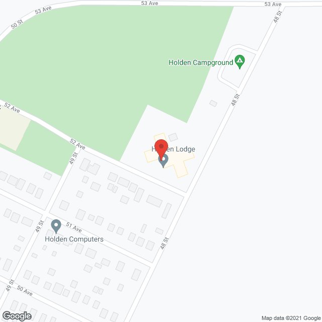 Holden Lodge (100%) in google map