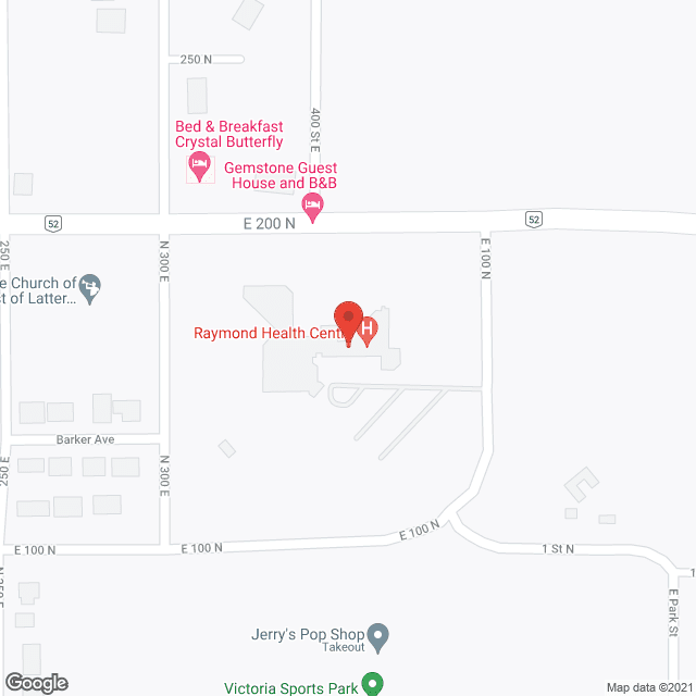 Raymond Health Centre in google map