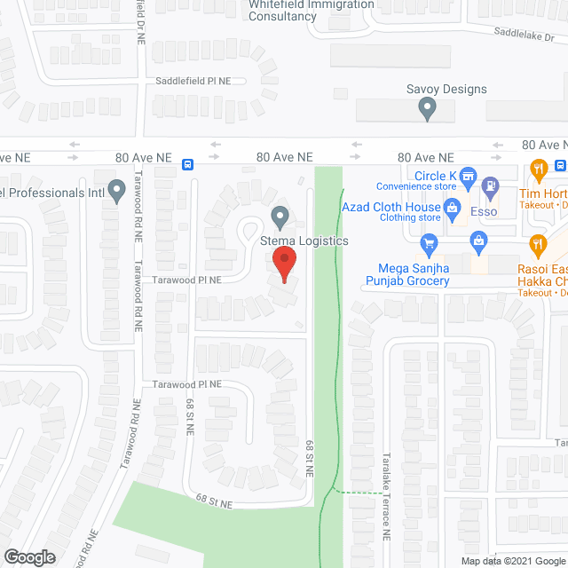 Alberta Homecare Ltd. in google map