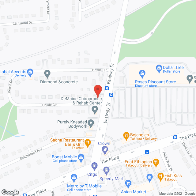 J and D Health care services in google map