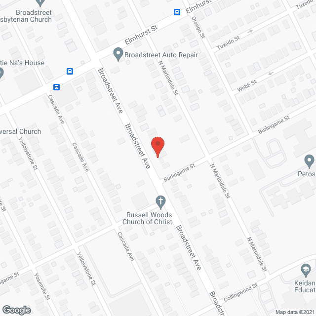 zBroadstreet Home in google map