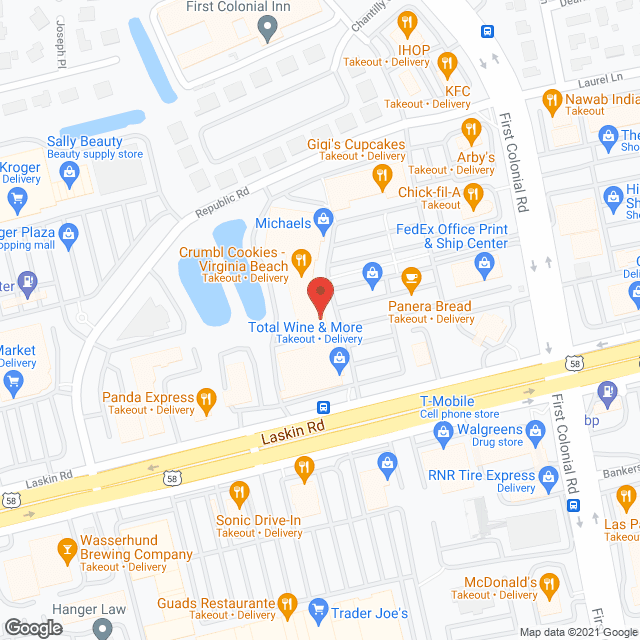 ElderCare Safe at Home in google map