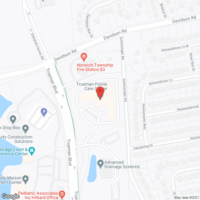 Altercare of Hilliard Post Acute Center in google map