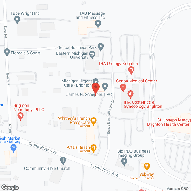 BrightStar of Ann Arbor in google map