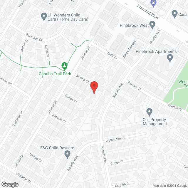 Villa Molina in google map