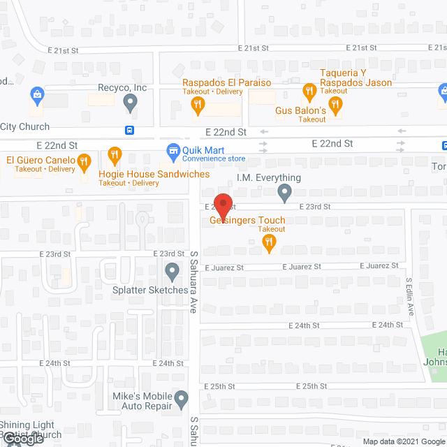 Queen Palms Adult Care Home in google map
