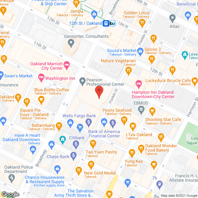 Maxim of Oakland - Companion Services in google map