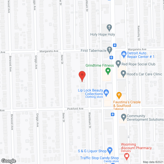 Extended Family Care Inc in google map