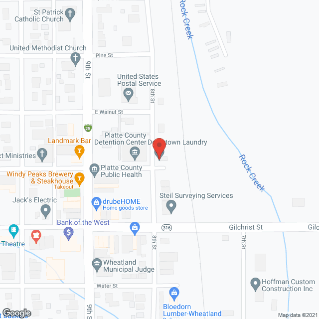 Platte County Memorial Hosp in google map