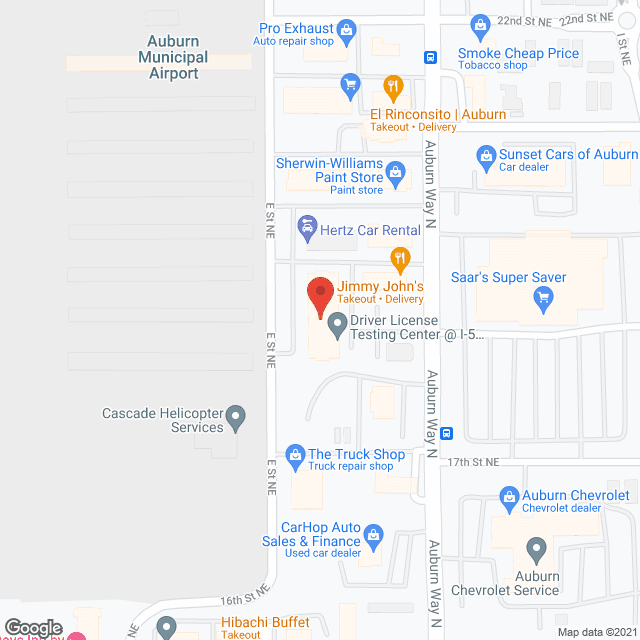 Multicare Home Health Svc in google map