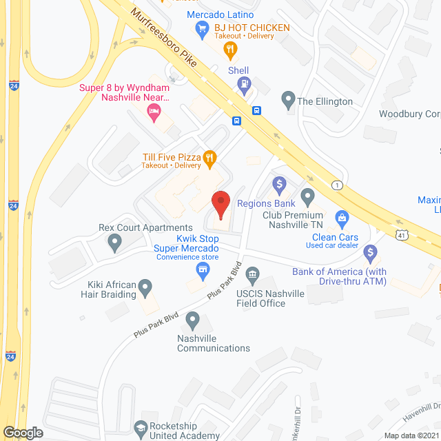 Friendship Hospice-Nashville in google map