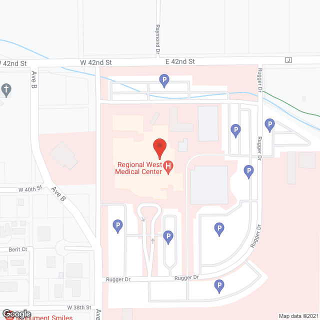 Regional West Home Care in google map