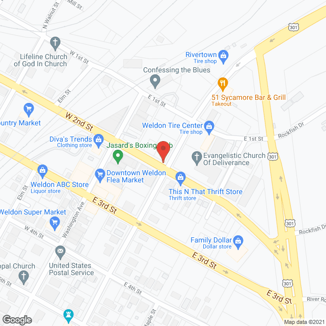 Aids Service Agency in google map