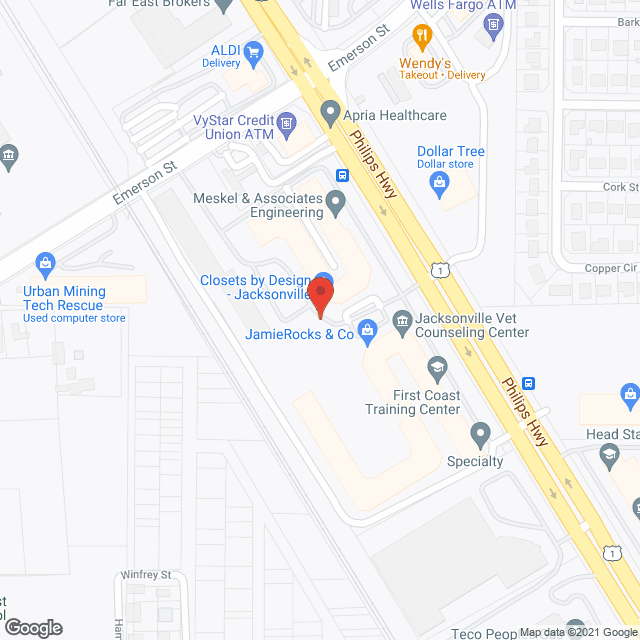 Infusion Technologies-North in google map
