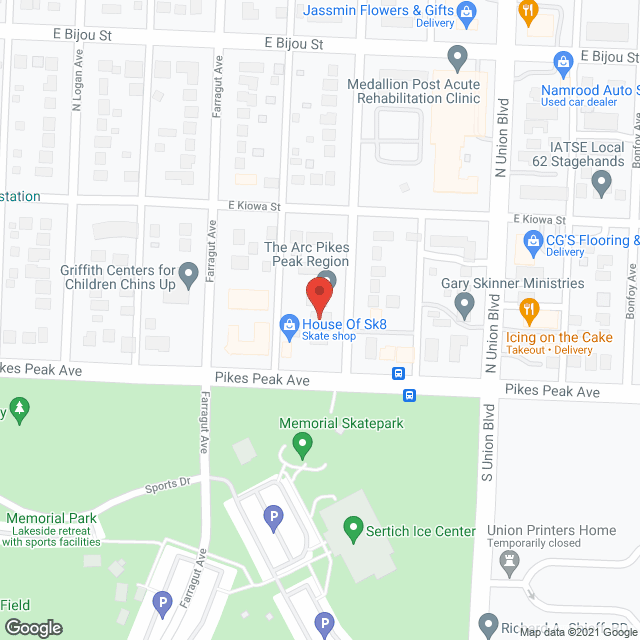 Professional Home Health Care in google map