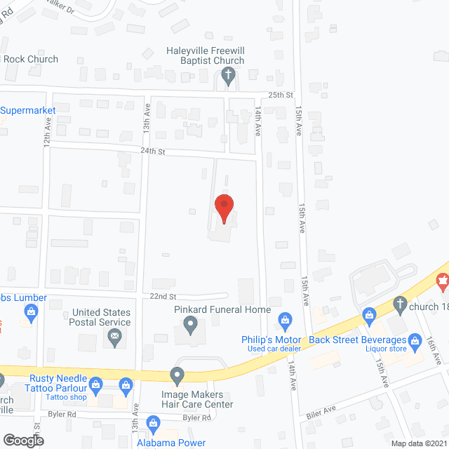 Winston County Home Health in google map