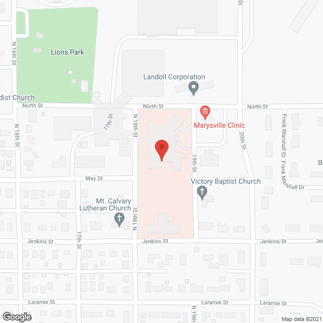 Community Memorial Healthcare in google map