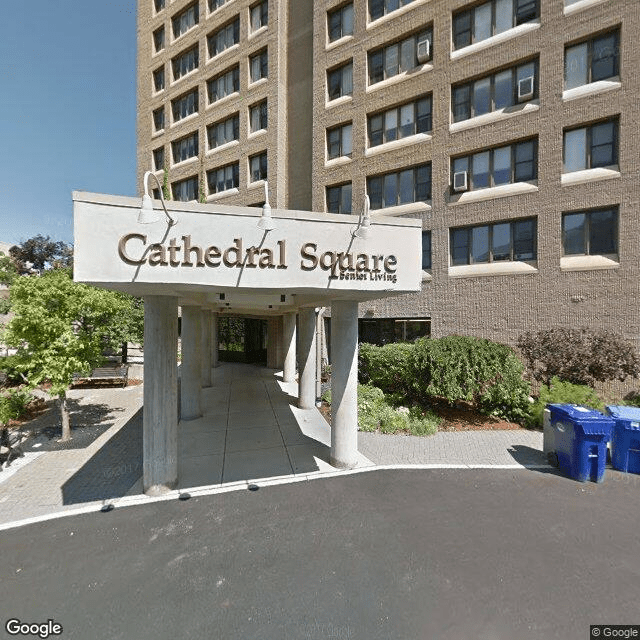 street view of Cathedral Square Senior Living