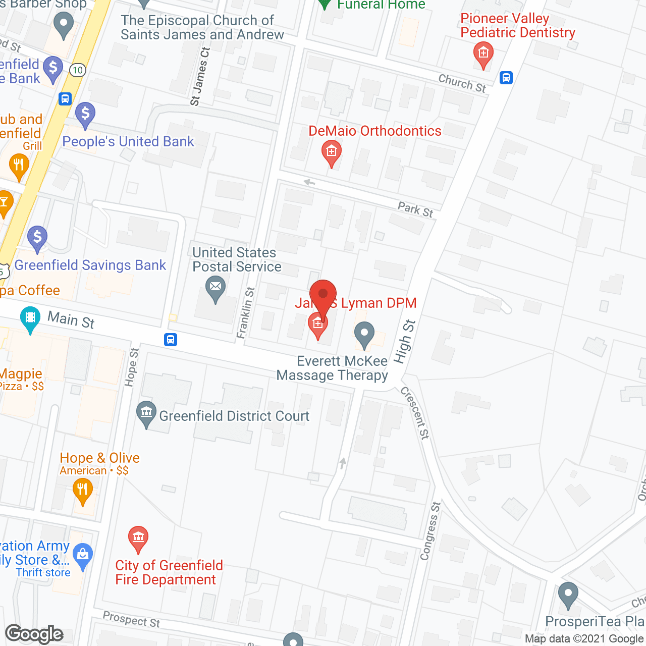 Overlook VNA in google map