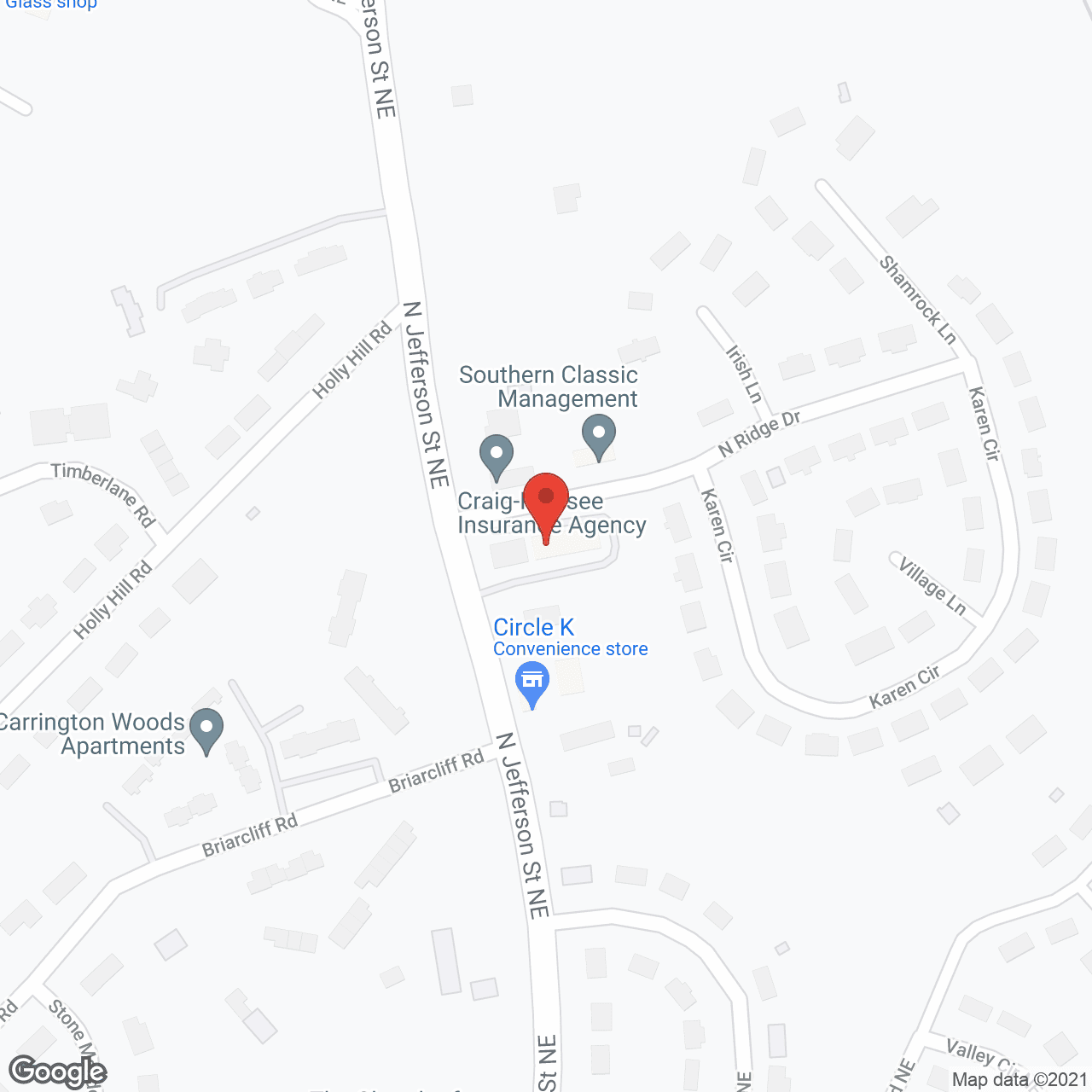 Georgia Family Home Care in google map