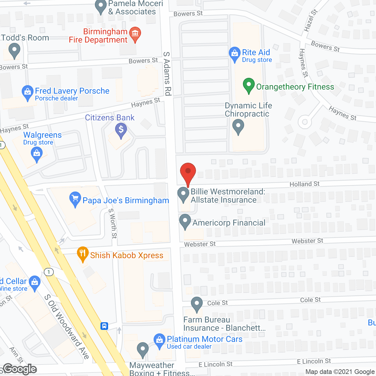 Home Instead - Birmingham, MI in google map