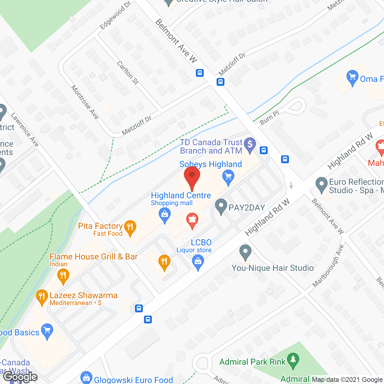 Home Care Assistance - Kitchener in google map