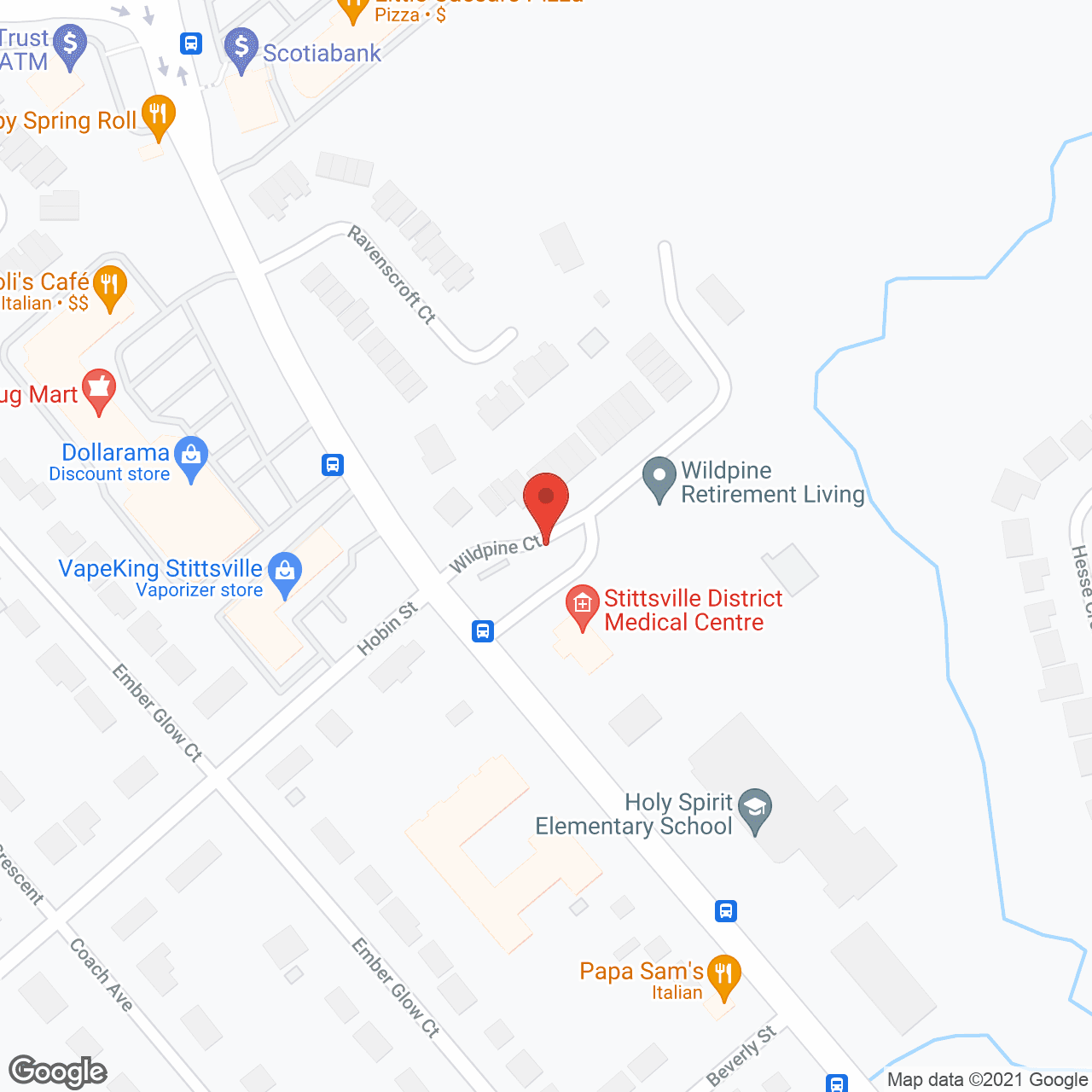 Wildpine Residence in google map