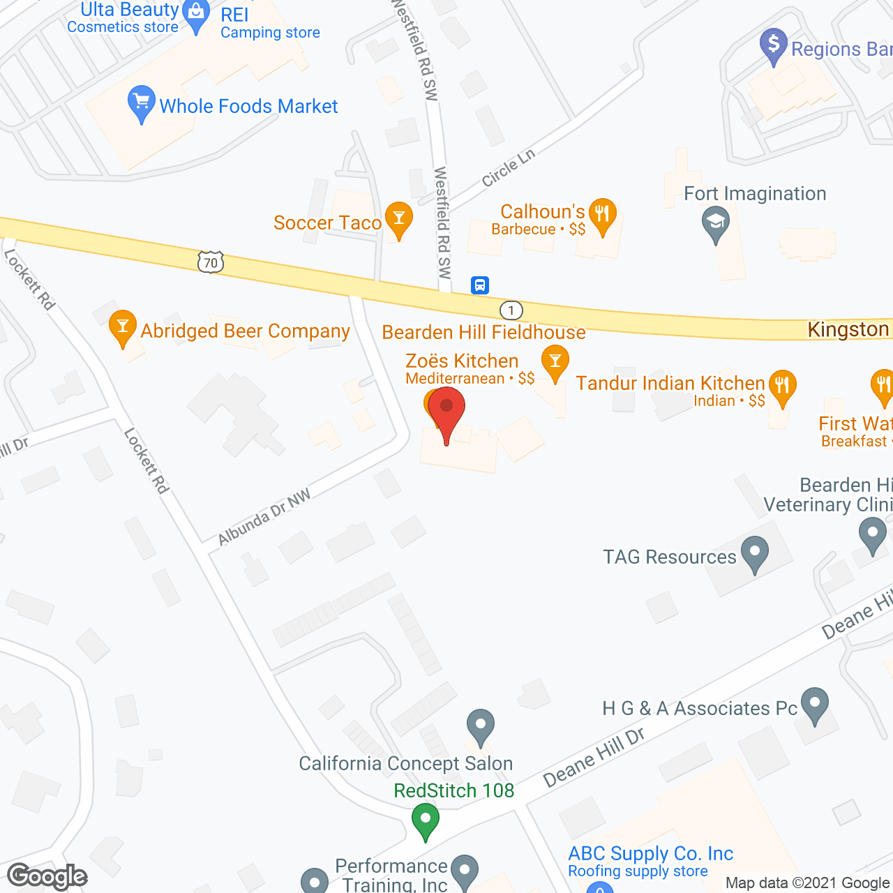 Home Care Assistance of Knoxville in google map