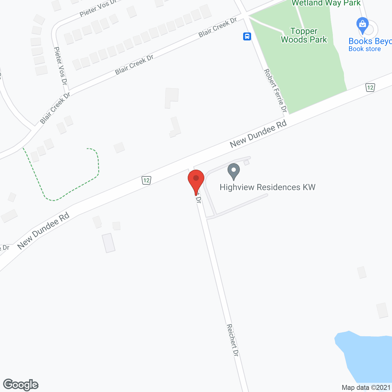 Highview Residences in google map