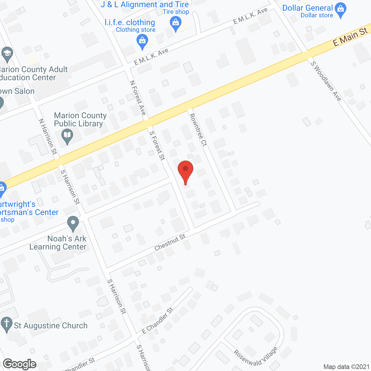 Hafley Home Care in google map