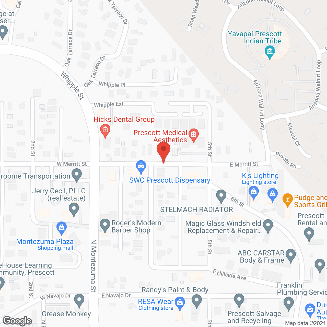 SYNERGY HomeCare of Prescott in google map
