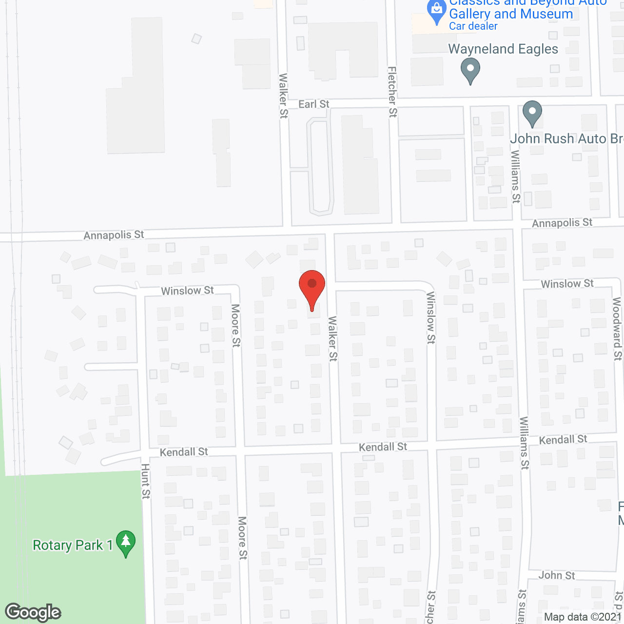 Walker Home in google map